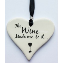 Ceramic Heart - Wine made...