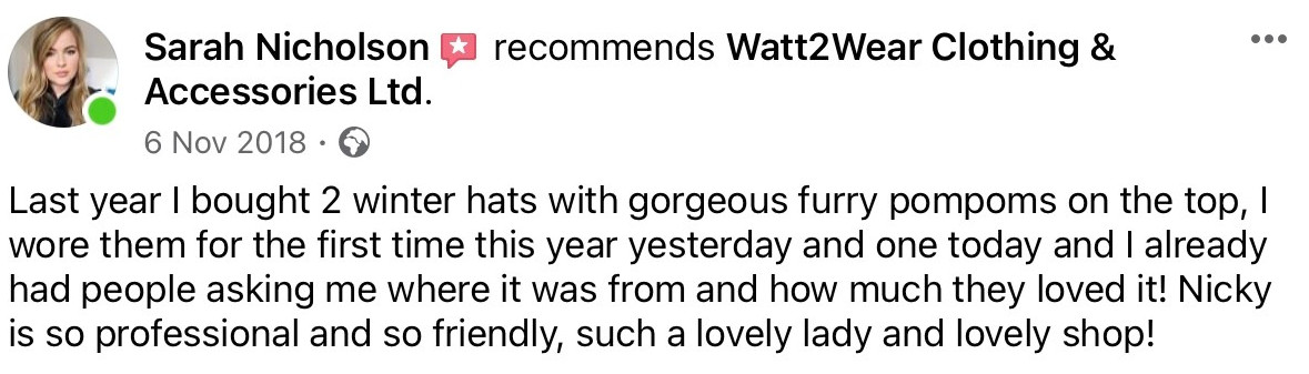 A testimonial image